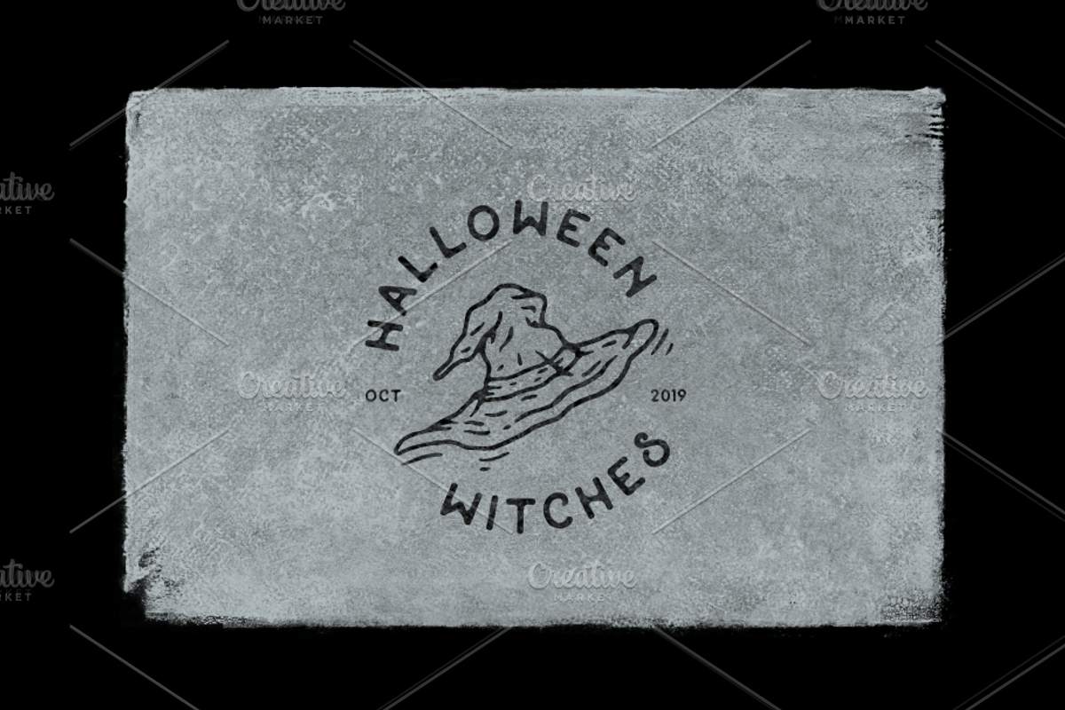 Halloween Doodles, a Texture Illustration by Andree Salazar (Photo 4 of 4)