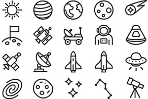 Vector illustration of space-themed, an Illustration by ZinetroN