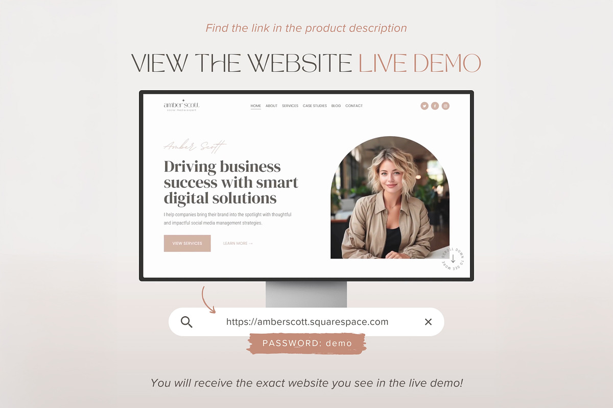 Squarespace Website Marketing preview 2