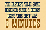 Slabrity, a Slab Serif Font by graphicook (Thumbnail 9 of 10)