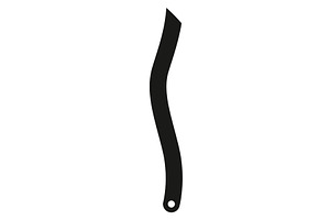 Clock pointer arrow. Black, an Object Illustration by the8monkey