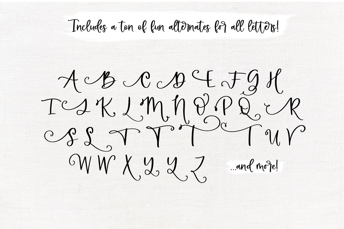 Farmland Acres | Script Font Duo, a Script Font by KA Designs (Photo 28 of 31)