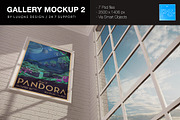 Gallery Mockup 2, a Print Template by Luuqas Design (Thumbnail 2 of 6)
