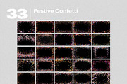 Festive Confetti Overlays, a Texture Graphic by PhotoSpirit (Thumbnail 8 of 8)
