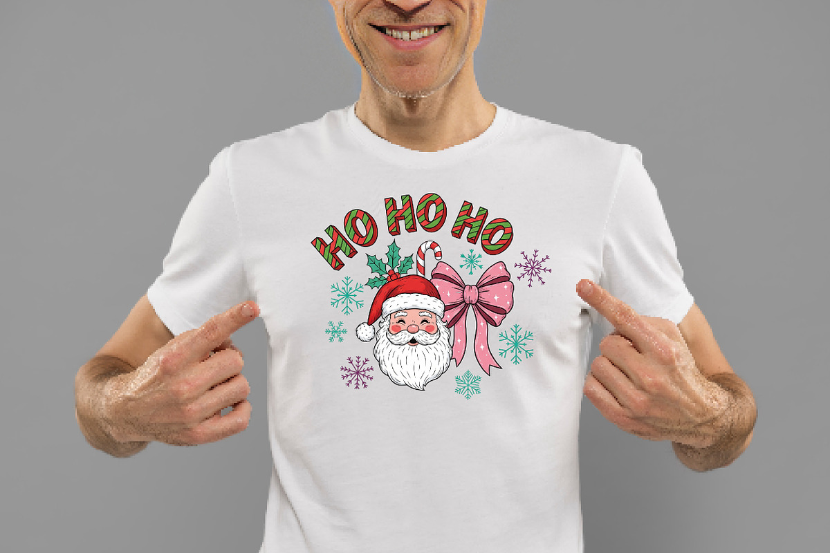 Ho Ho Ho Santa Coquette Christmas, an Illustration by Daily.Designs (Photo 2 of 5)
