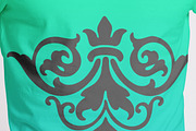 T-shirt mockup, a Shirt Mockup by Green Art (Thumbnail 8 of 9)