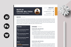 Creative Resume CV Template