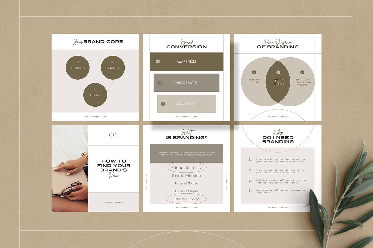 Branding Expert Instagram Templates, a Social Media Template by AndrewPixel (Photo 4 of 13)