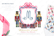 Nutcracker Bear Christmas Crest, a Decorative Illustration by LABFcreations (Thumbnail 1 of 4)