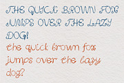 QUALIRVEY fanky curvy font, a Script Font by CHIMERA (Thumbnail 3 of 9)