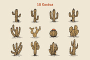 Western Desert Hand Drawn Elements, an Object Illustration by Artolabs (Thumbnail 2 of 9)
