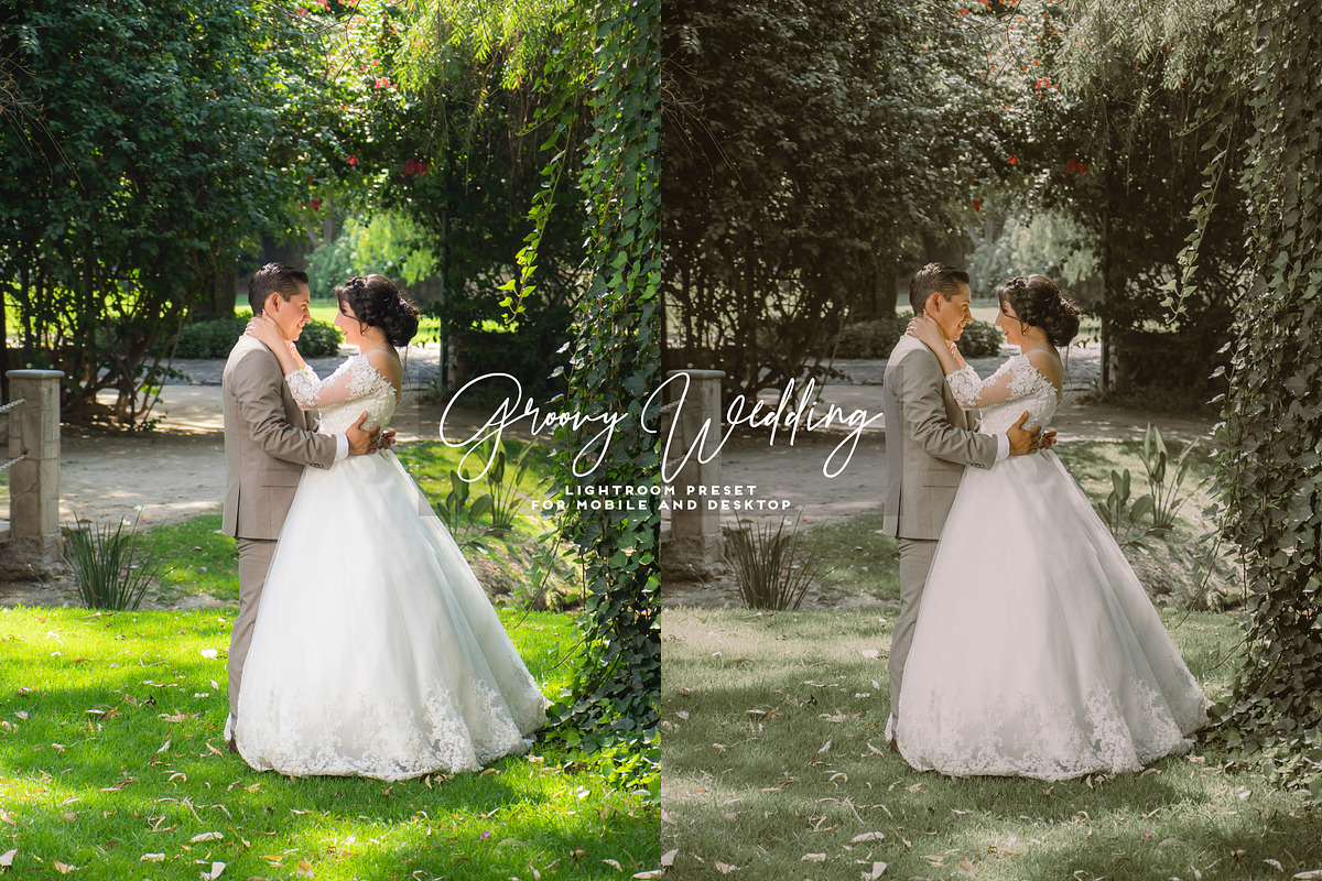 Groovy Wedding Lightroom Preset, a Preset Add-On by Mirelyn (Photo 3 of 17)