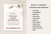 Coaching Client Intake Sheets Canva, a Brochure Template by DeeBeeDesign (Thumbnail 3 of 10)
