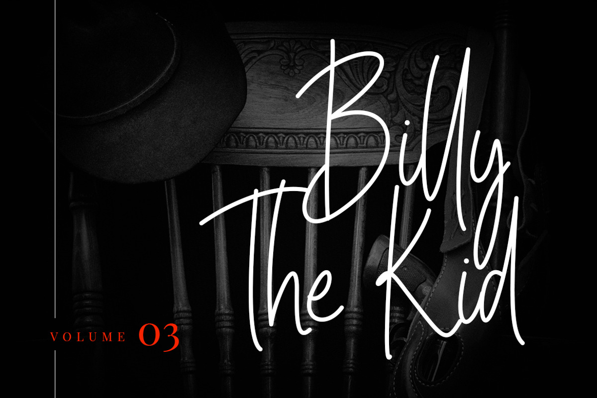 Billystuck Signature Business Font preview 2