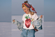 Blooming anatomy heart hight print, a Graphic by Mehendra Art (Thumbnail 2 of 3)