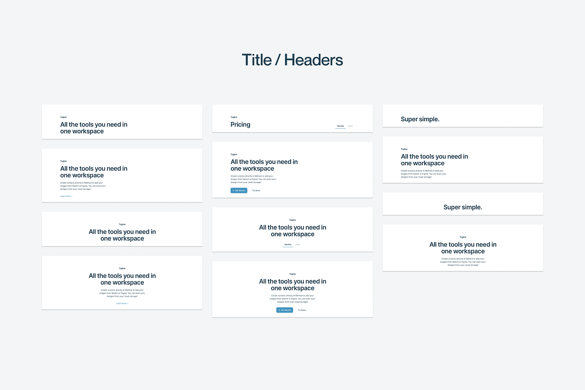 Blank Wireframe Kit, a Templates & Theme by Craftwork (Photo 8 of 11)