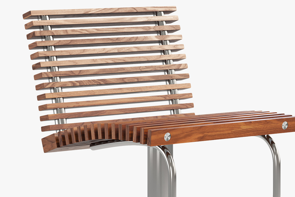 Beltempo Tropical twist bar stool, a Furniture 3D Model by 3dmitruk (Photo 3 of 9)