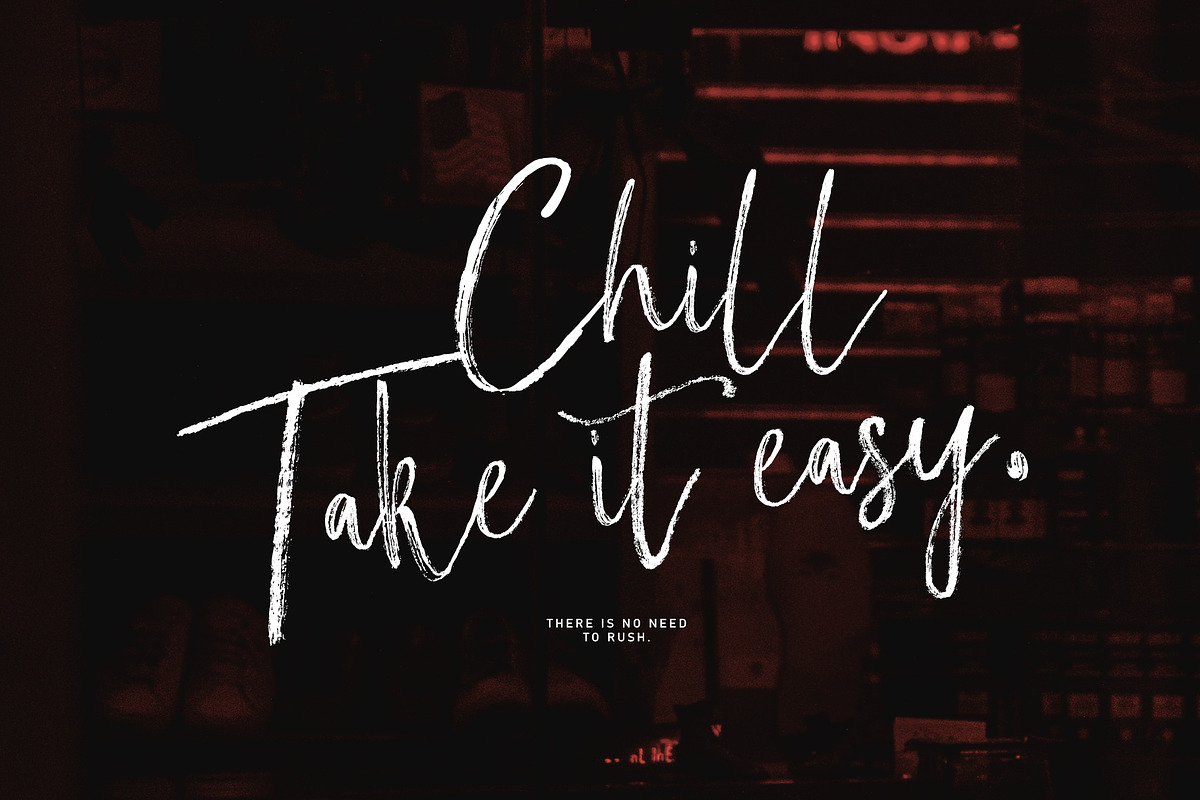 Cotaget Brush, a Handwritten Font by Nowlystudios (Photo 2 of 8)