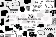 Abstract Doodles Patterns & Elements, an Illustration by Sweet Fig (Thumbnail 7 of 12)