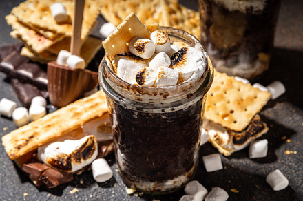 Smores mug cake dessert, a Food & Drink Photo by Rimma