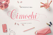 Cimochi, a Script Font by Incools (Thumbnail 1 of 5)