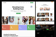 Charity Website for Framer, a Landing Page Template by akinyemiolabode (Thumbnail 2 of 4)