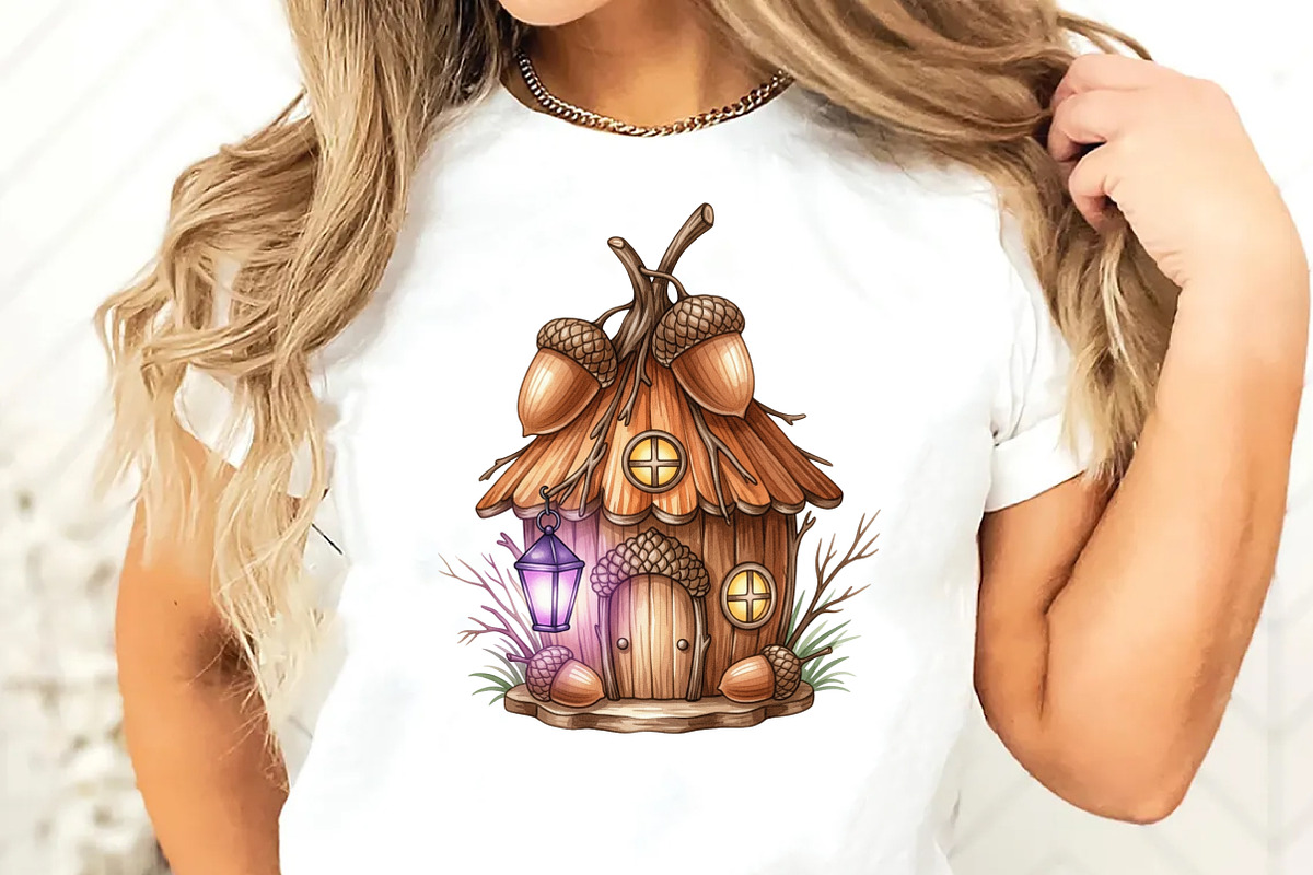 Magical Fall PNG, Halloween PNG, an Illustration by Watercolor design (Photo 2 of 3)