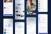E-Learning & Online Class App UI Kit, an UI Kit Template by arcdigitalagencyltd (Thumbnail 8 of 18)