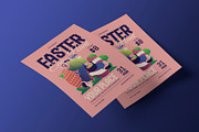 Red Gradient Easter Greeting Card, a Flyer Template by Neermana (Thumbnail 3 of 4)