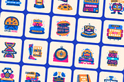 Science Stickers Set, an Emoji Icon by Vectors Market (Thumbnail 5 of 8)