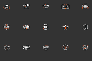 100 Vintage Logos Bundle Vol. 2