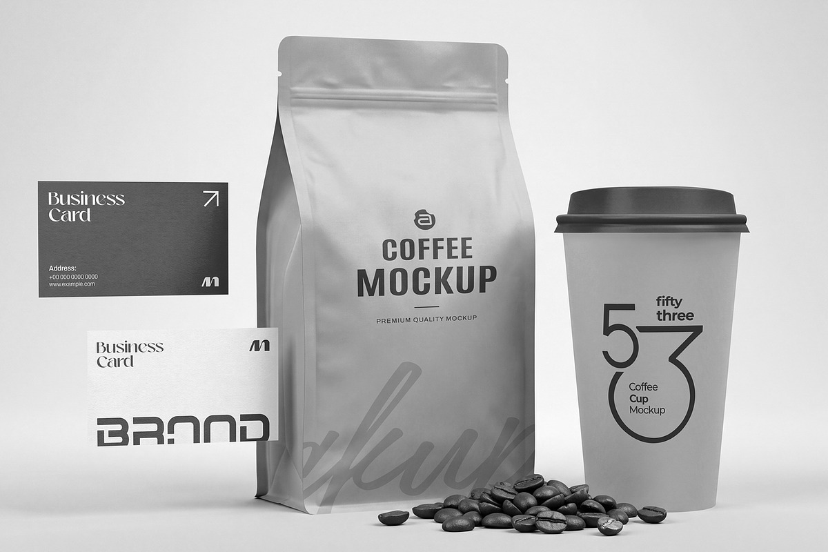 Coffee Packaging Mockup, a Packaging Mockup by graphypix (Photo 4 of 4)