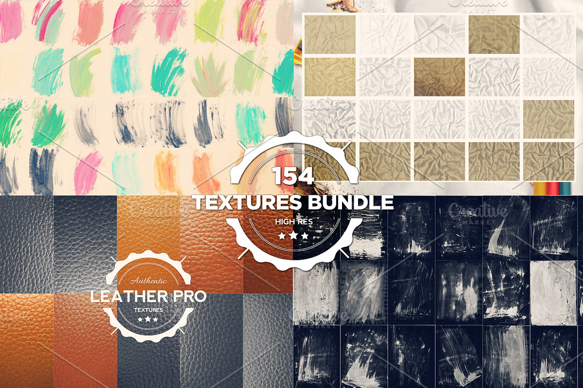 154 Textures Bulk Bundle preview 3