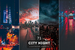 71 City Night Lightroom Presets