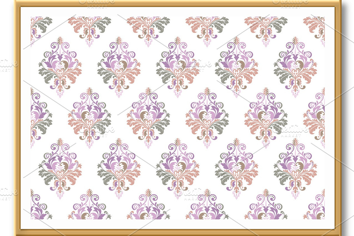 Wallpaper in the style of Baroque., a Pattern Graphic by RODINA (Photo 3 of 3)