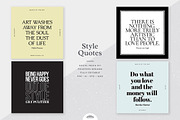 Style Quotes Social Media Kit, a Social Media Template by Viaduc (Thumbnail 1 of 8)
