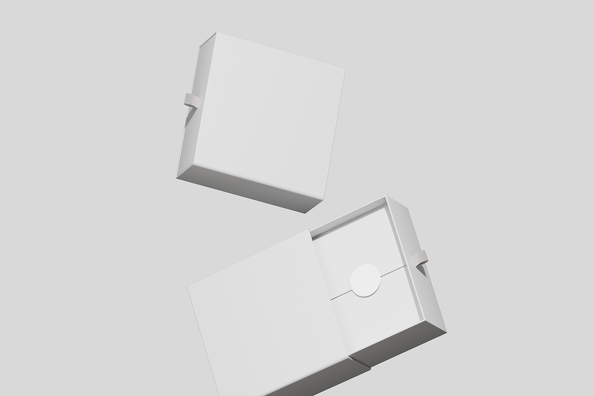 Luxury Box Mockup, a Packaging Mockup by Bartama Graphic (Photo 4 of 4)