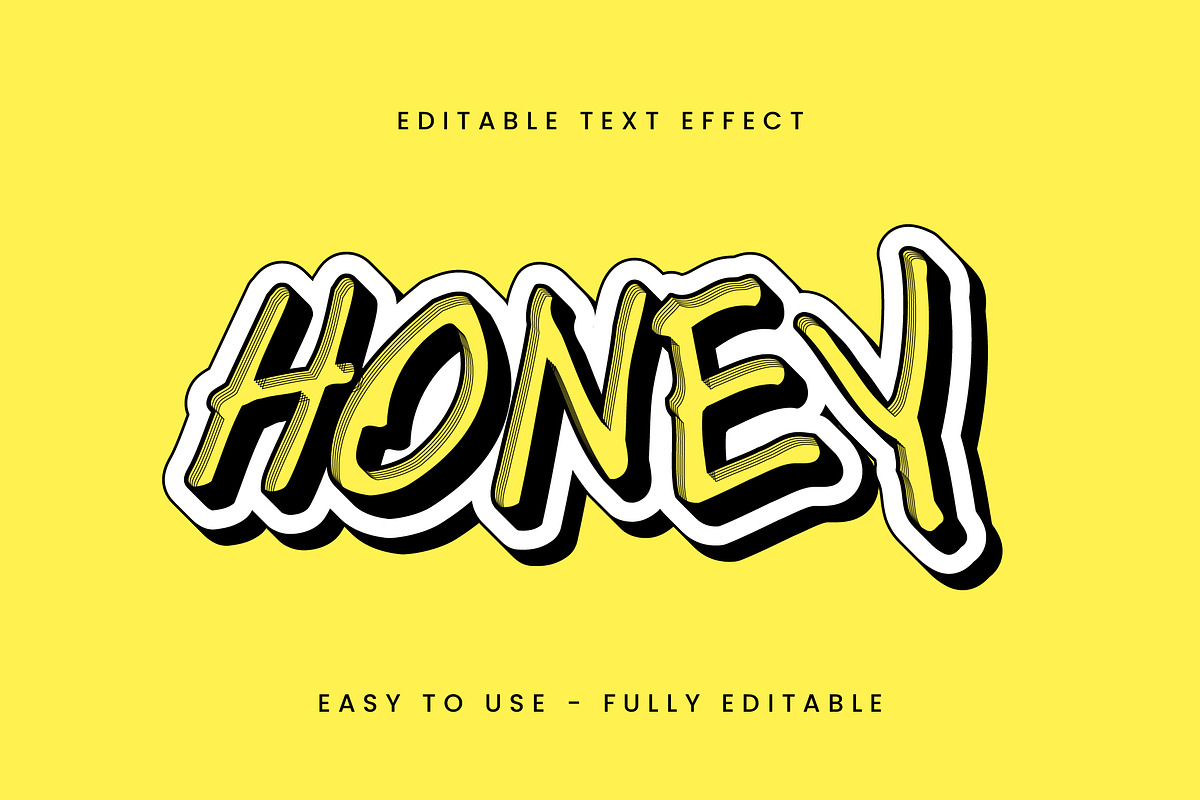 Comic Graffiti Bold Text Effect