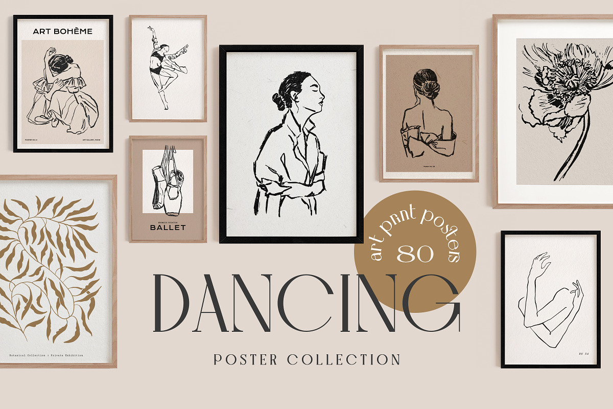 Poster Bundle | Modern Gallery, an Object Graphic by iStar Design (Photo 66 of 76)
