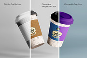 Coffee Cup Mockups, a Cups & Container Mockup by alimran24 (Thumbnail 2 of 10)