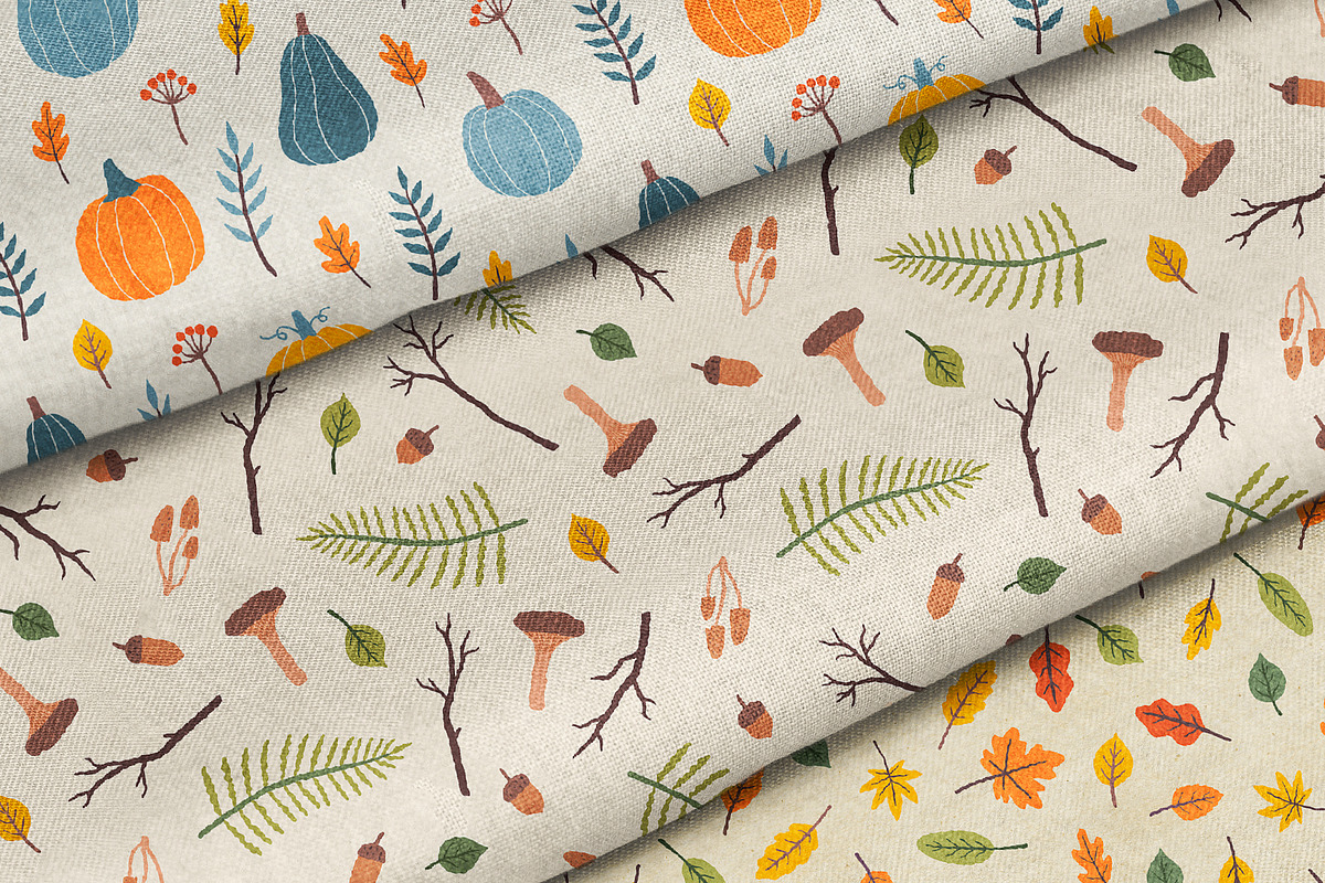 Autumn graphic set, an Illustration by kondratya (Photo 3 of 6)