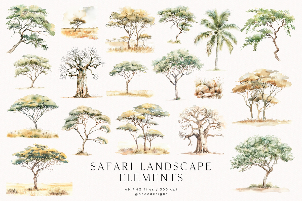 Safari Story, an Animal Illustration by PeDe Designs (Photo 14 of 15)