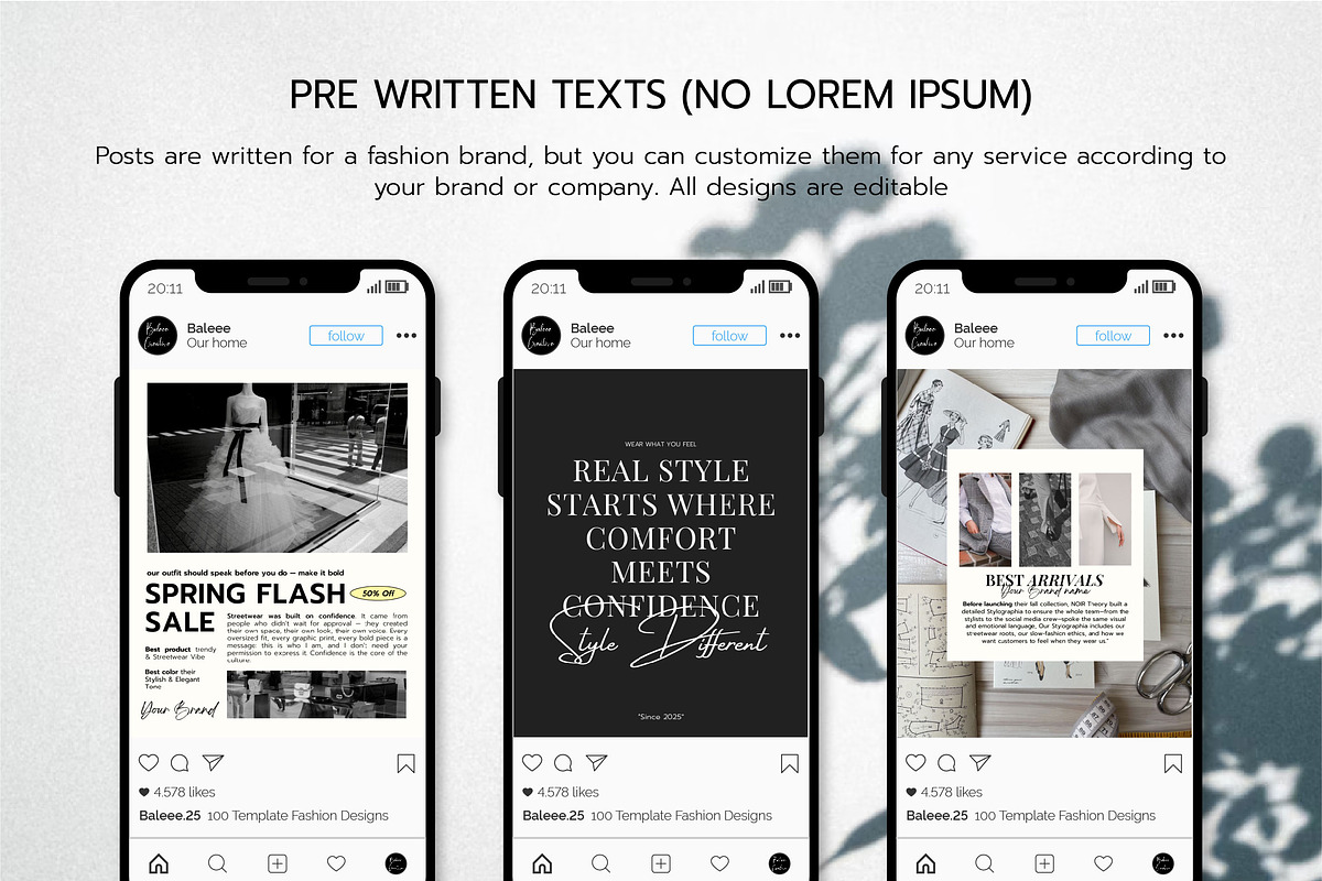 Instagram Templates: Canva PLR/MLR preview 6