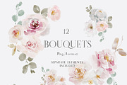 Watercolor Spring Flowers Collection, a Decorative Illustration by Grace Noboa Illustrations (Thumbnail 9 of 10)