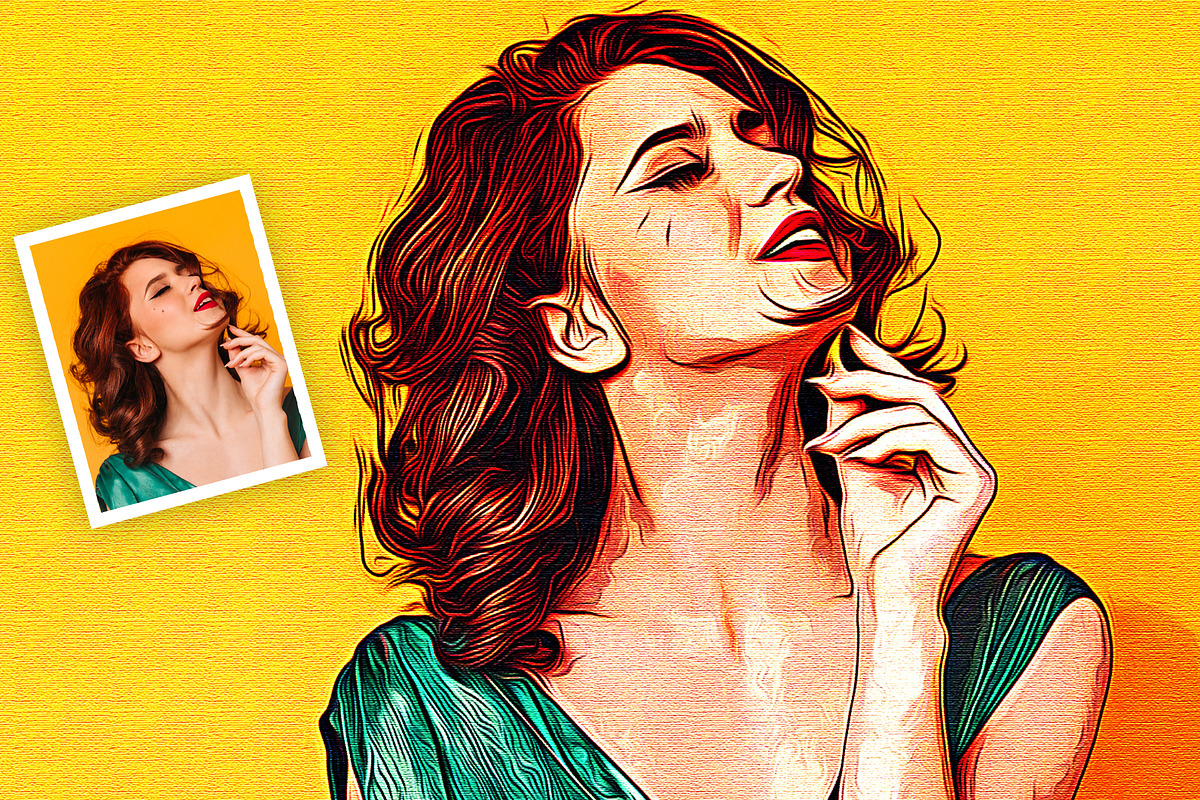 Artistic Oil Paintingt Effect, an Action Add-On by DesignCave (Photo 5 of 5)