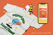 Playful Retro Spring — Character Set, an Object Graphic by Invisual Studio (Thumbnail 9 of 10)