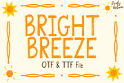 Bright Breeze Font, a Handwritten Font by LivelyAutumn11.11 (Thumbnail 1 of 4)