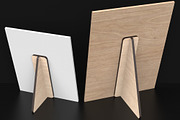 Triangle Easel Stand Backs, an Object Graphic by ThemeXDigital (Thumbnail 7 of 9)