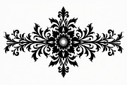 Ornamental Flower Designs, an Illustration by yasushie (Thumbnail 11 of 20)