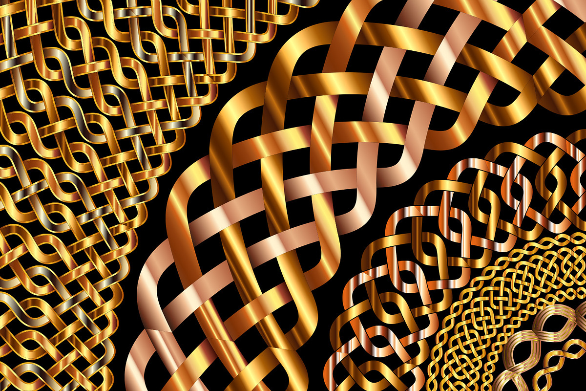 100+ Gold Gradients for Illustrator, a Gradient Add-On by Kseniya-Omega (Photo 4 of 4)